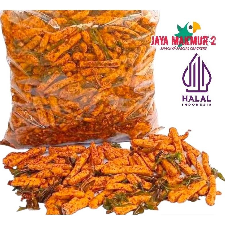 

Sale Basreng Stik Viral 1Kg Pedas Daun Jeruk Jaya Makmur Premium