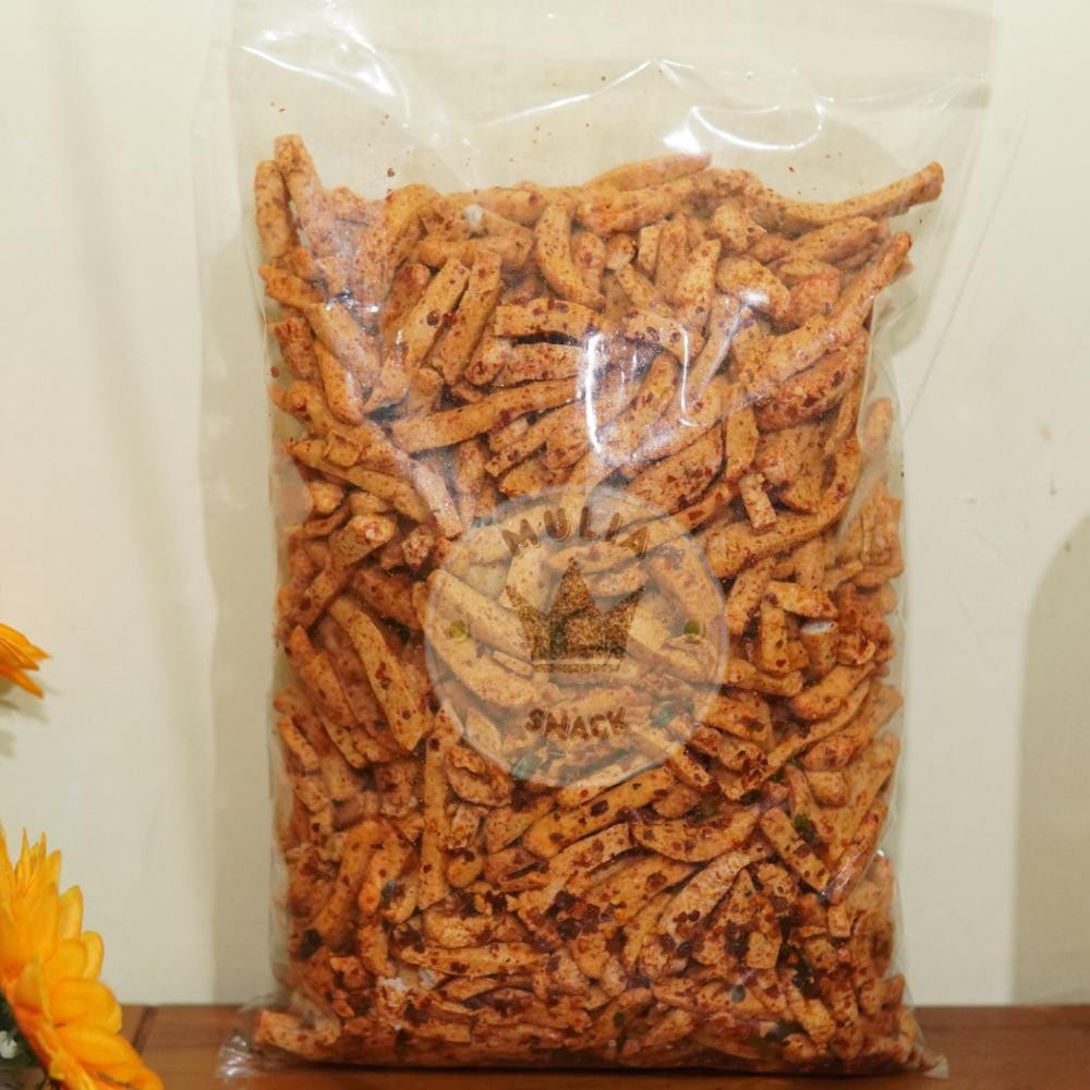 

Flash Sale 1 Kg Basreng Stik Pedas Daunjeruk Grosir