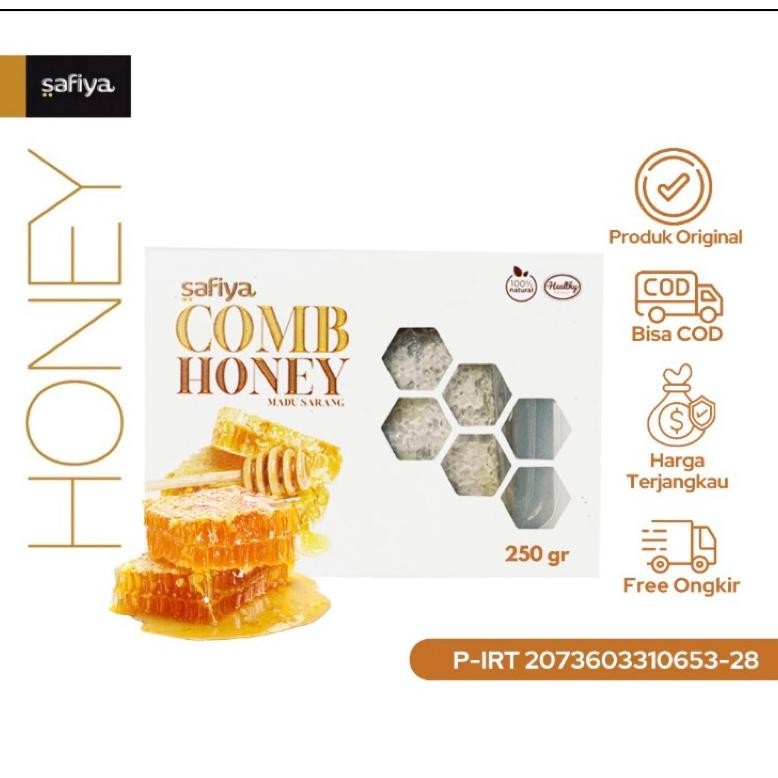 

10.10 Madu Sarang Safiya 250 Gr || Madu Sarang Melifera 250 Gr Murah