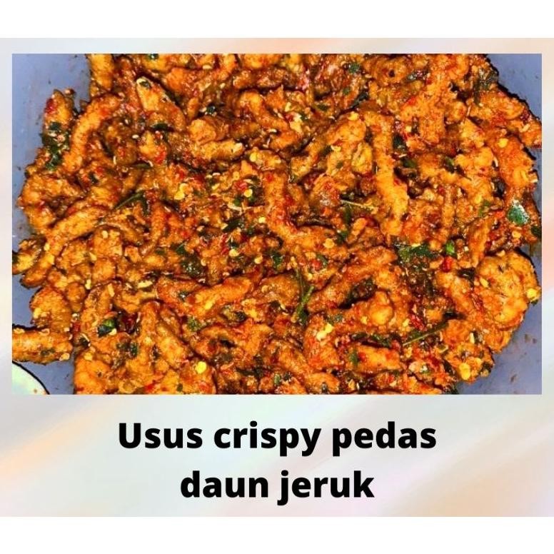 

Big Sale Grosir 1Kg Usus Crispy Pedas Daun Jeruk / Original Grosir