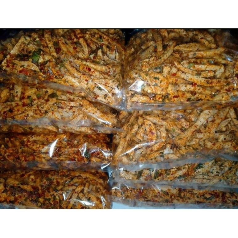 

10.10 Promo Basreng Rasa Pedas Daun Jeruk, Berat 1Kg (Bumbu Basah) High Quality