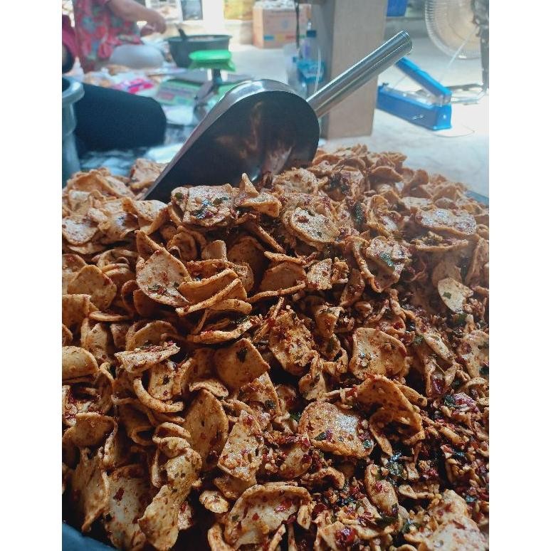 

Flash Sale Kripik Basreng Pedas Daun Jeruk 1 Kg Grosir