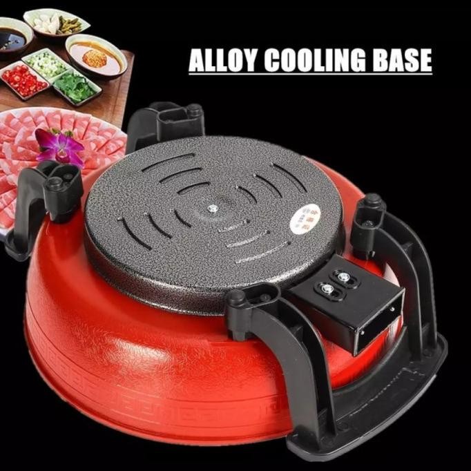 Hot Pot Dual Panci Suki Listrik Panci Sekat Elektrik Shabu Portable Bolabulatstore