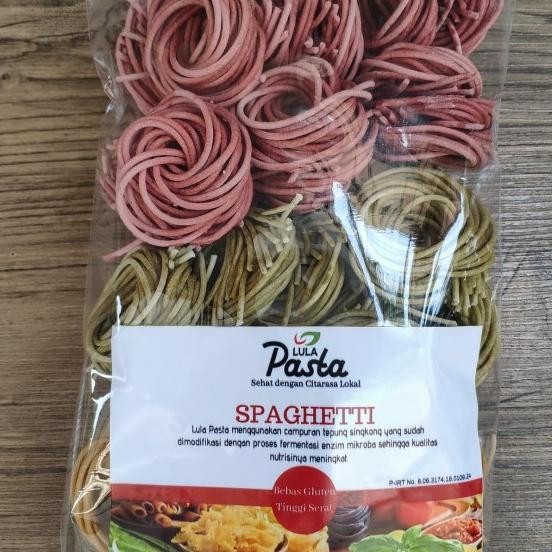 

Rainbow Spaghetti Pasta Gluten Free @1Kg - Lulapasta