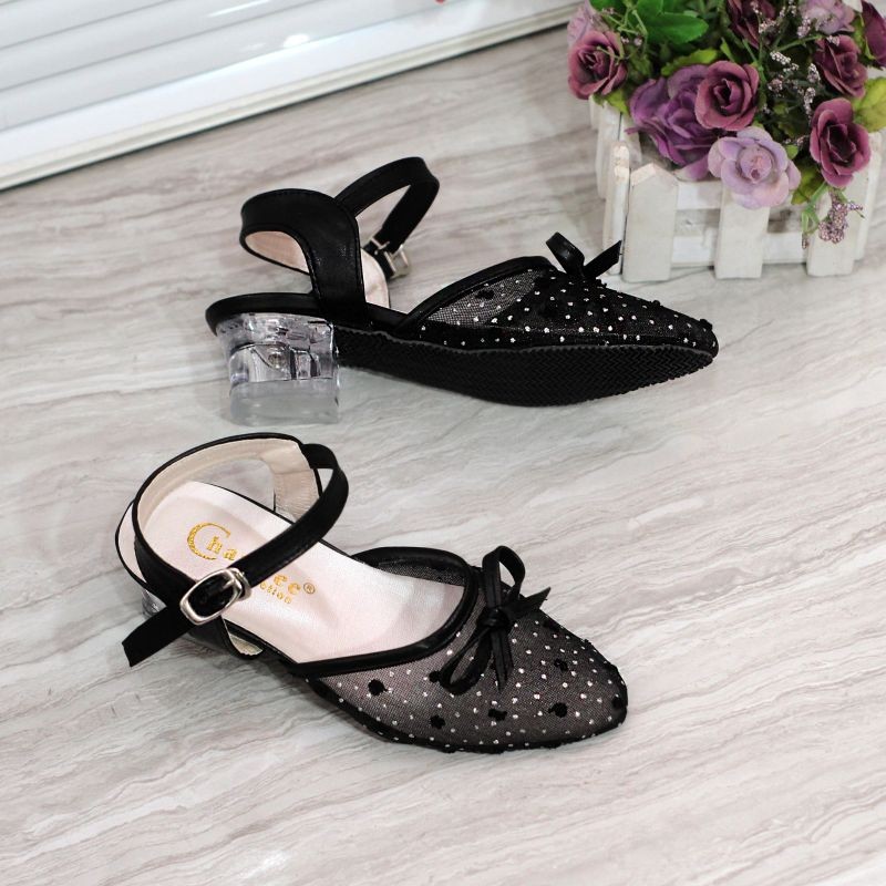 Heel Ank Kecil Sol Empuk Sepatu Sandal Fashion Anak Perempuan Shandal Hil Viral Trending Hill Terbar