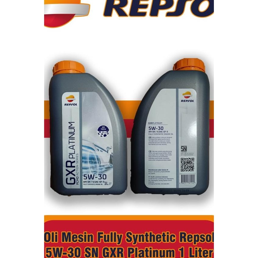 Oli Mesin Repsol Gxr Platinum 5W-30 5W30 1L 66623