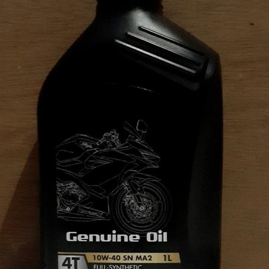 Oli Mesin Motor 4T Kawasaki Full Synthetic 10W-40