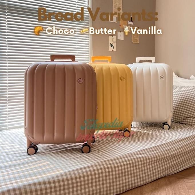 JOSHEE KOPER BREAD SERIES SIZE 20 INCH KOPER CABIN TSA LOCK PREMIUM