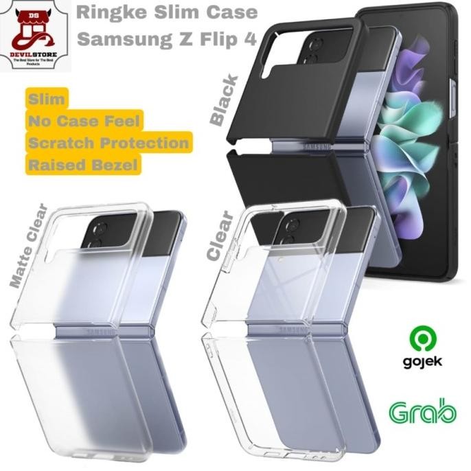 TERBARU - Ringke Slim Case Samsung Z Flip 4 Ultra Thin Casing Samsung Z Flip 4