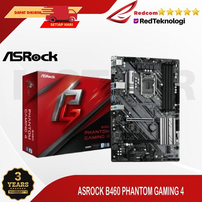 Asrock B460 Phantom Gaming 4 Baru