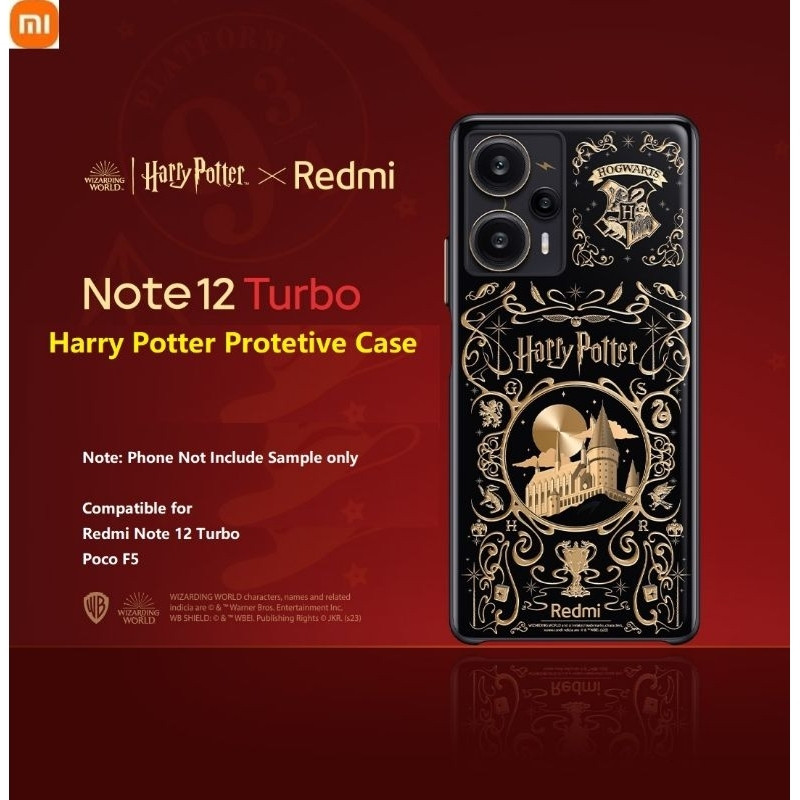 Note Redmi Asli 12 Turbo Poco F5 Harry Potter Case Protektif Cod Cod |E8EA4AB5|