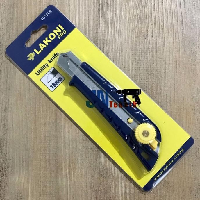 

PISAU CUTTER 18MM LAKONI PRO UTILITY KNIFE / CUTTER PISAU POTONG 18MM jnt3k Buru Order