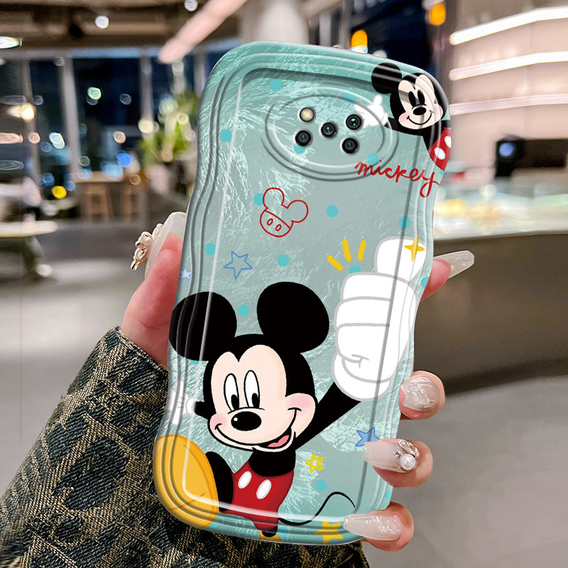 Casing Hp Untuk Xiaomi POCO X3 POCO X3 Pro POCO X3 NFC POCO X3 GT Case Casing Mickey Mouse Kasing HP