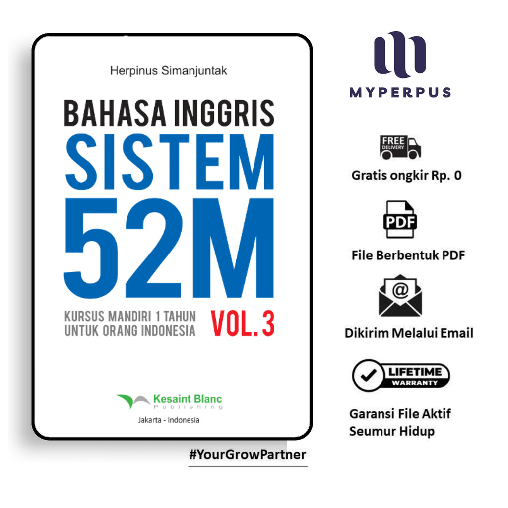 

1443. Bahasa Inggris Sistem 52M Volume 3