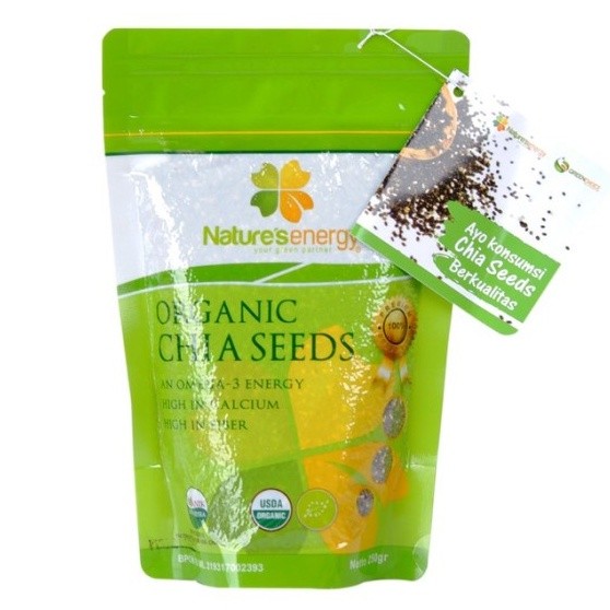 

Nature's Energy Organic Chia Seeds 250gr