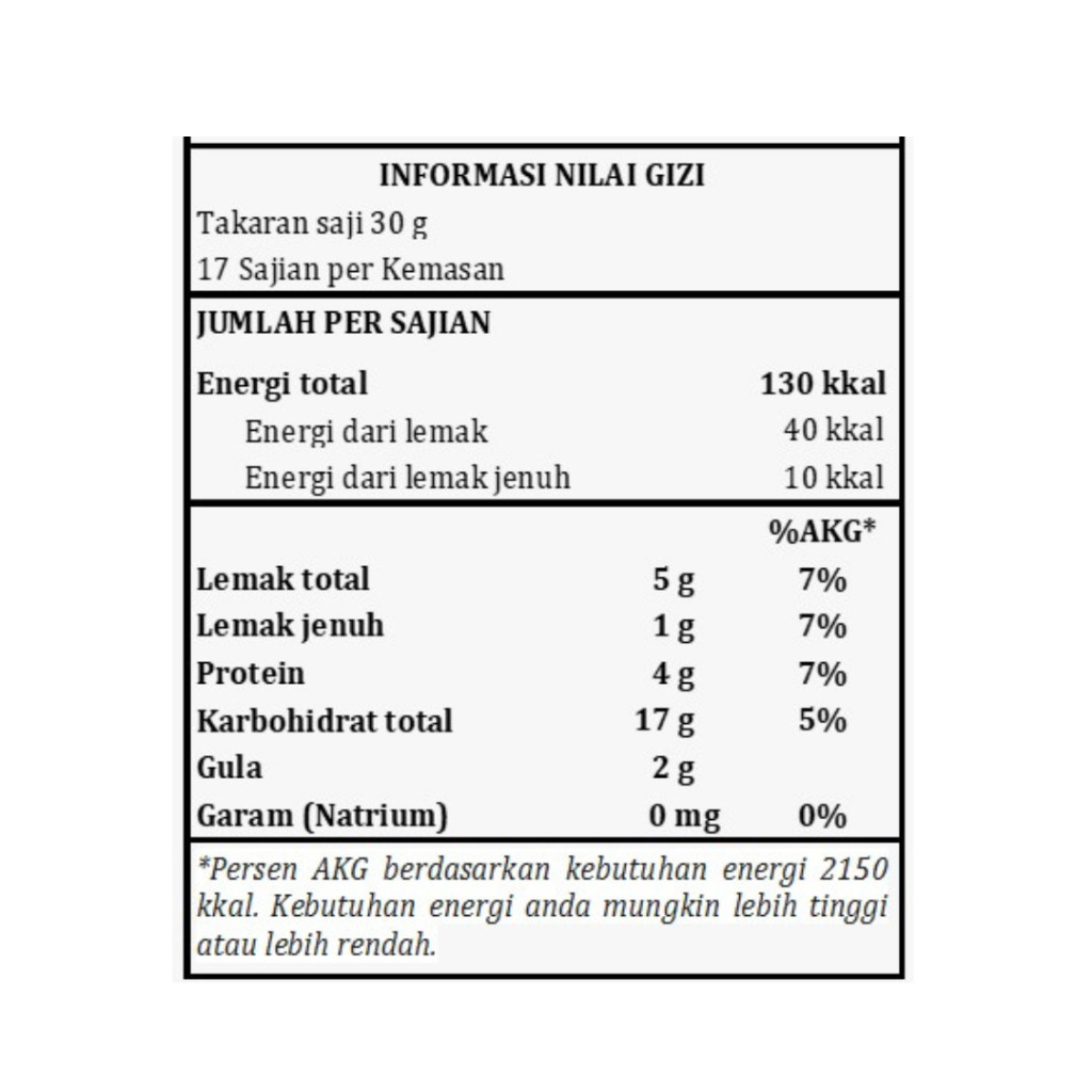 

Buy 1 Get 1 Free Super Food Muesli (500gr x 2pc)