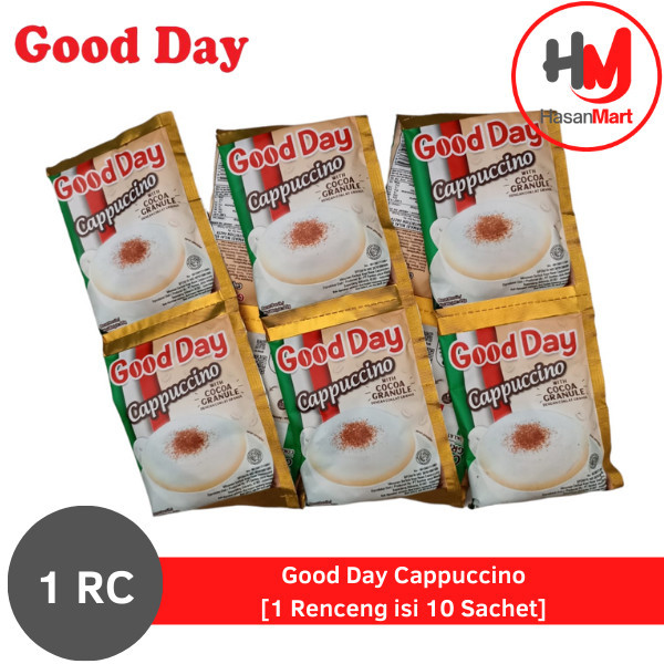 

Good Day Cappuccino [1 Renceng isi 10 Sachet] - Cappucino
