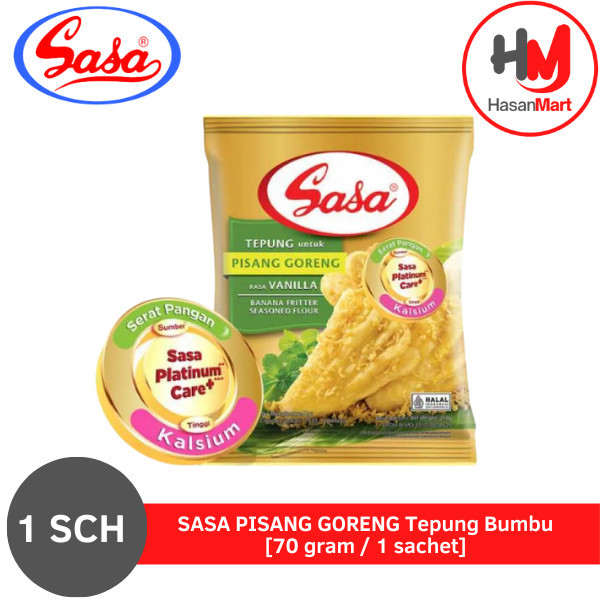 

SASA PISANG GORENG Tepung Bumbu [70 gram / 1 sachet]