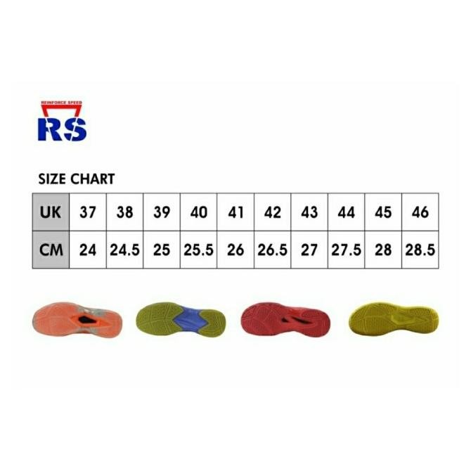 Sepatu Badminton Rs Rosobin 18 Original  Ready