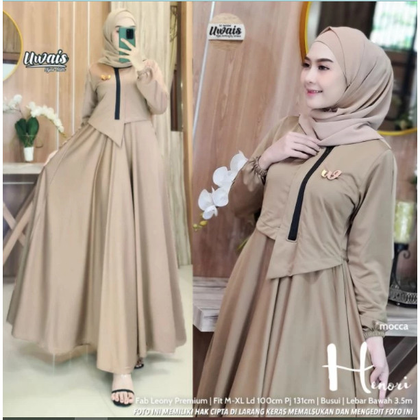 Drees Kekinia Baku Lbaran Baju Gamis Brukat Lebran Gamis Mewah Korean Style Baju Gamis Wanita Terbar
