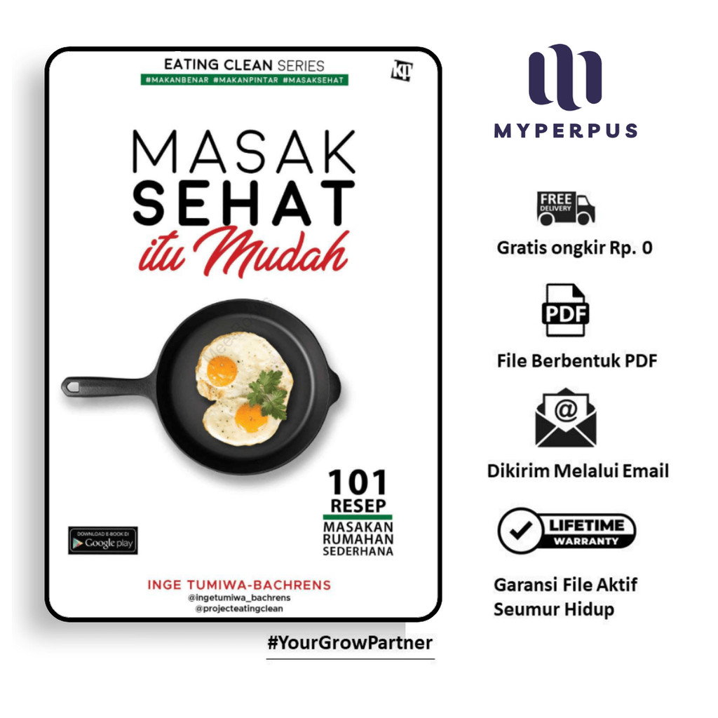 

182. MAKAN SEHAT LTU MUDAH 101 RESEP MASAKN RUMAHAN SEDERHANA (MP)