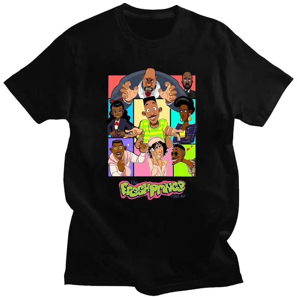 Kedatangan Awesome The Fresh Prince Of Bel Air Tshirts Pakaian Homme yang Bagus untuk Pria