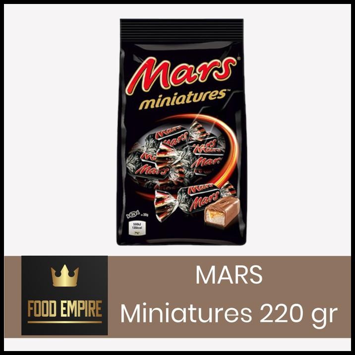 

Mars Miniatures Chocolate 220 Gram - Cokelat Mars Mini