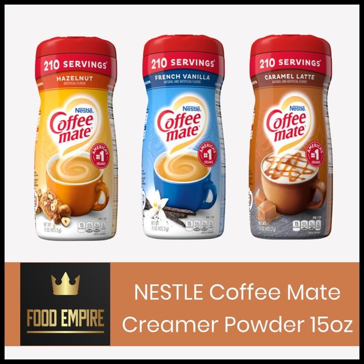 

Nestle Coffee Mate Powder Creamer 15 Oz | Krimer Bubuk 425 Gram