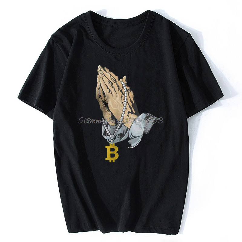 Kaos Agama Saya Untuk Pria Penambang Cryptocurrency Bitcoin Kaos Meme