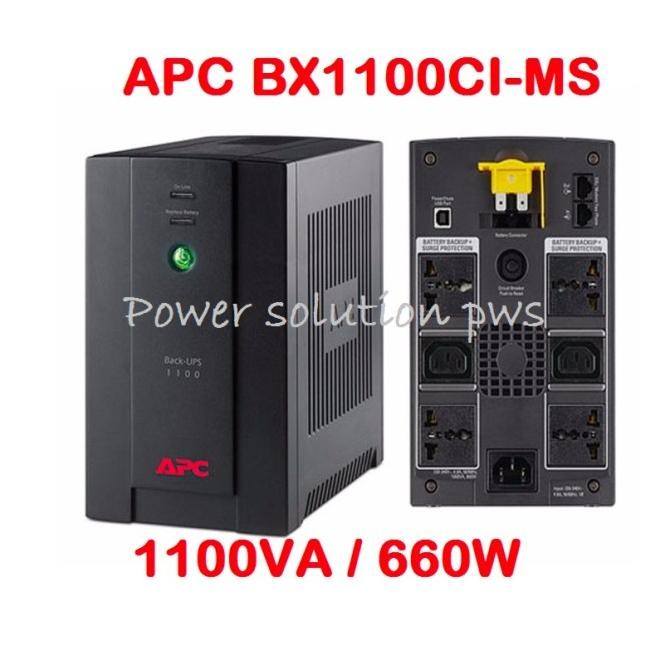 Ups Apc BR1100Cias 1100Va/660Watt