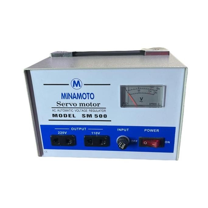 AVR STAVOL STABILIZER SERVO MOTOR MINAMOTO SM 500