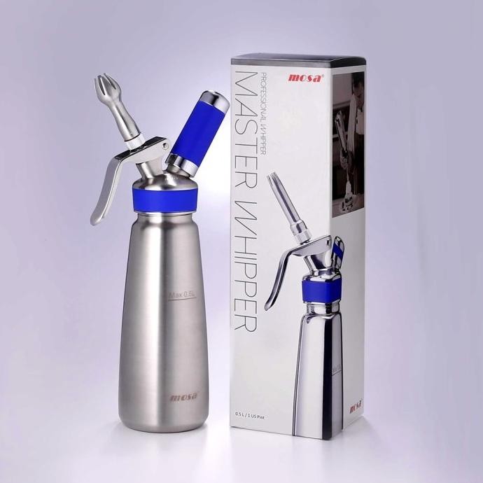 

STAINLESS STEEL CREAM WHIPPER, 1.0L, MOSA / ALAT PEMBUAT CREAM