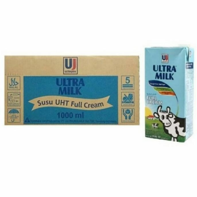 

Ultra Milk Full Cream 1000ml 1 Karton