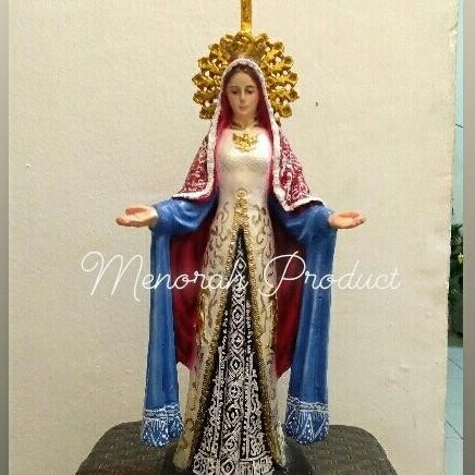 Patung Bunda Maria Segala Suku Indonesia. 40Cm