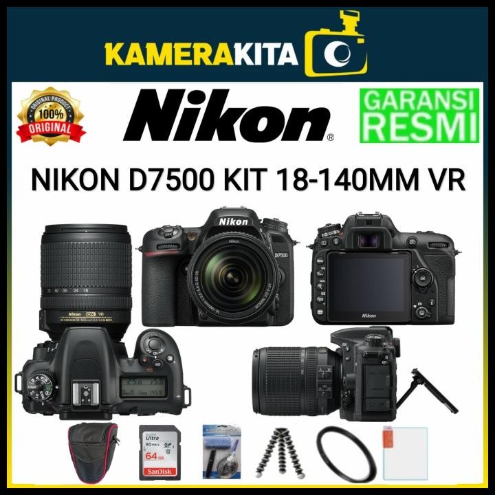 Nikon D7500 Kit 18-140Mm Vr / Kamera Nikon D7500 Kit 18-140Mm