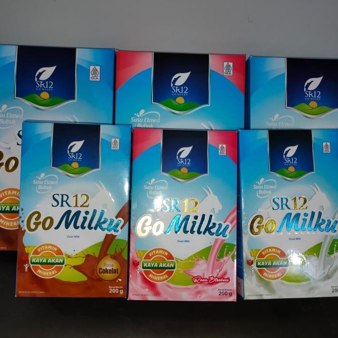 

600 gr gram - SR12 GOMILKU SR 12 GO MILKU susu kambing etawa kelor