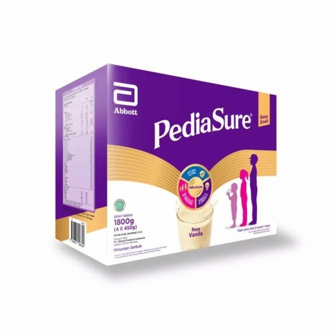 

SUSU PEDIASURE TRIPLESURE 1800G 1,8KG USIA 1-10TAHUN RASA VANILLA