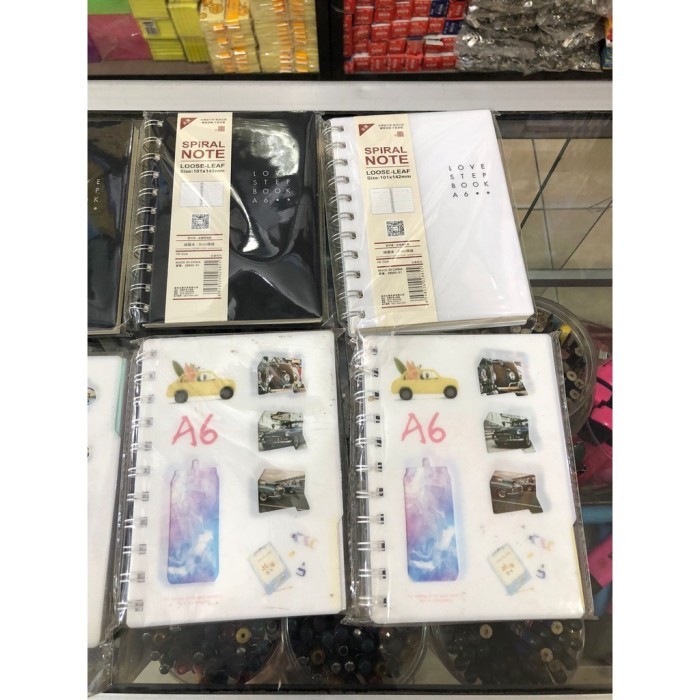 

Amberela - Spiral Note Loose-Leaf/Kertas Binder/Spiral Note Murah
