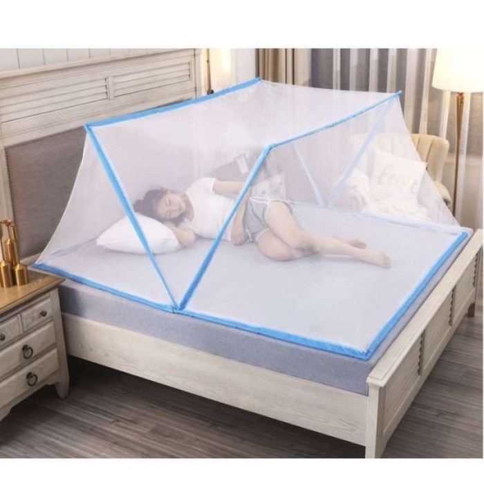 Hadian - Kelambu Lipat Jumbo Portabel / Kelambu Tenda / Kelambu Kotak