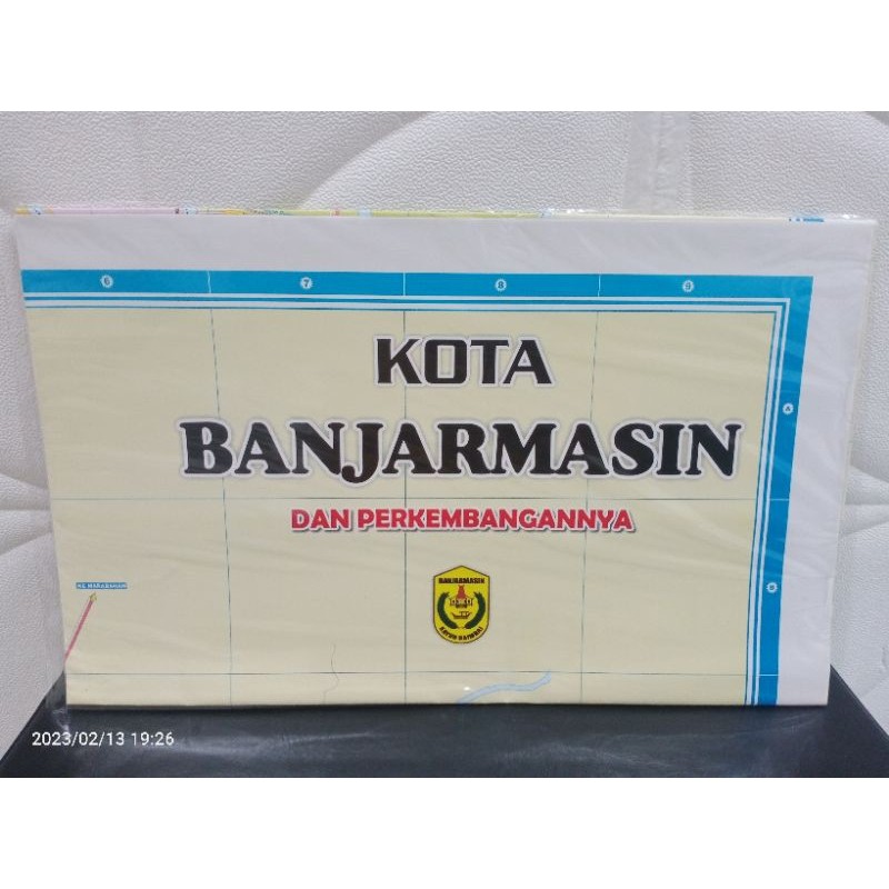 

Peta Lipat Kota Banjarmasin