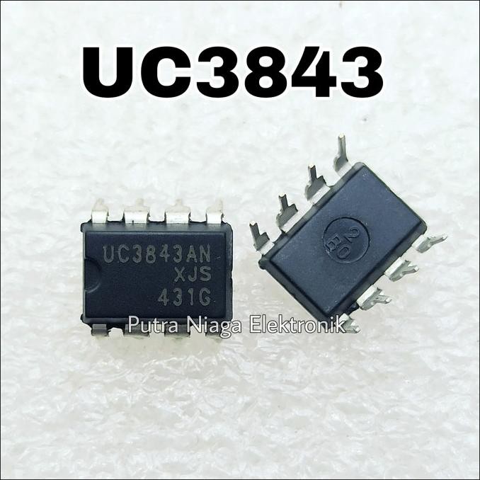 Murah ic UC3843 Dip 8 Pin UC3843B / UC3843AN UC 3843 putr4n Juara