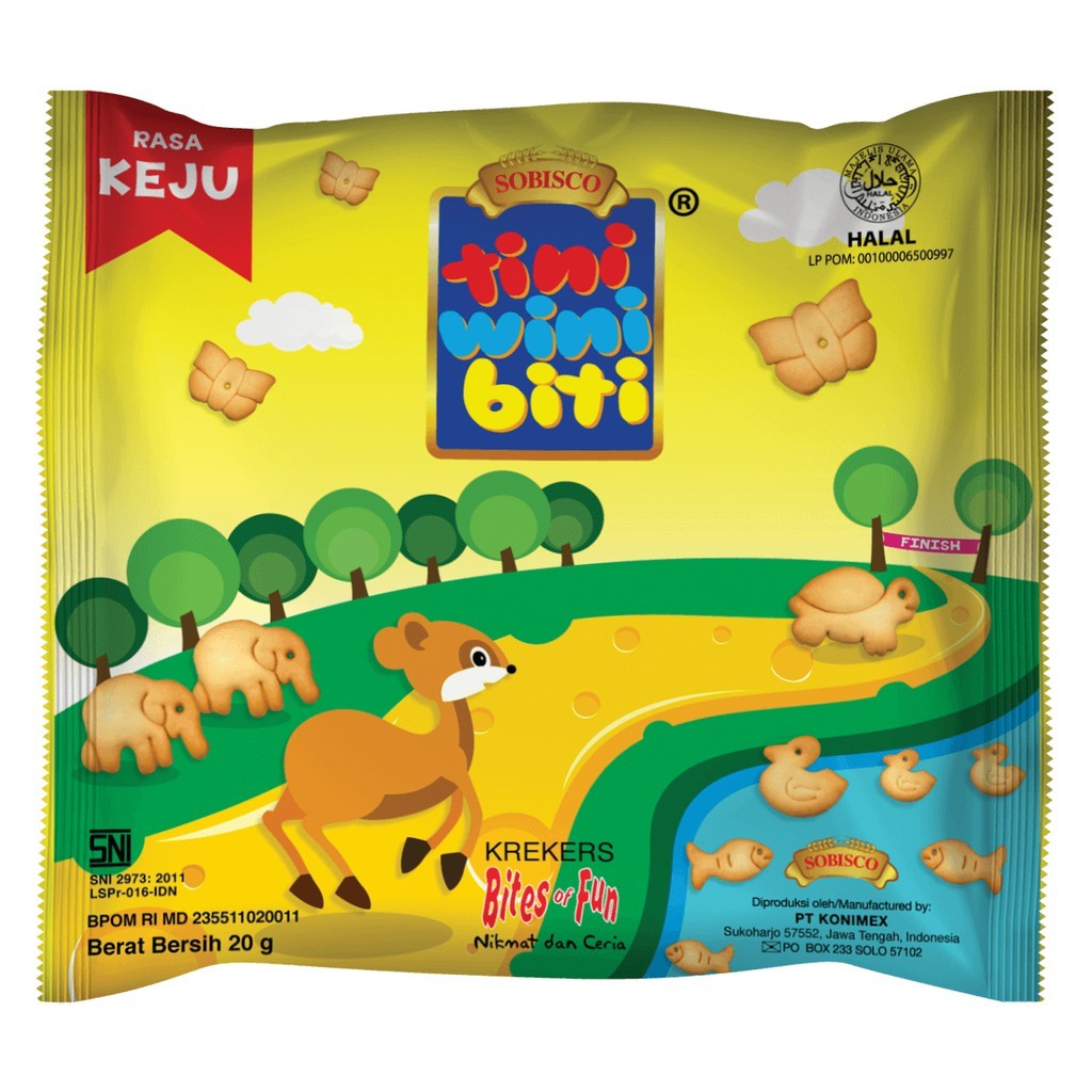 

TINI WINI BITI BISKUIT KEJU 30G - 010112