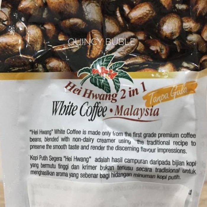 

White Coffee Hei Hwang 2In1 No Sugar Added