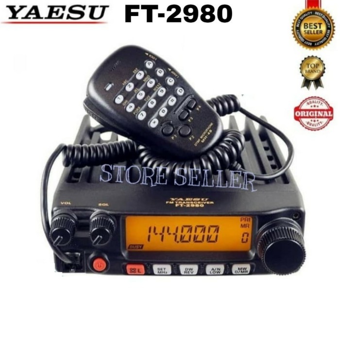 Radio Rig Yaesu Ft 2980 Original Garansi Resmi Yaesu Ft 2980