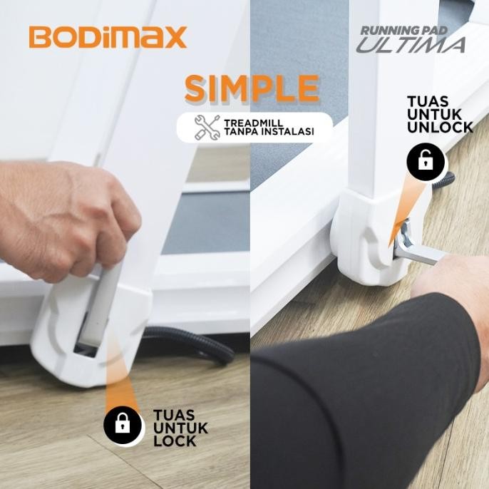 BODIMAX RUNNING PAD ULTIMA - Treadmill Digital BodImax