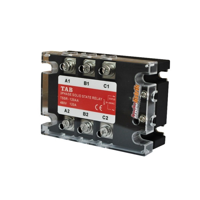 Solid State Relay 3 Phase Ac-Ac 120A Tab - 3 Phase Ac-Ac 120 Ampere Genuine