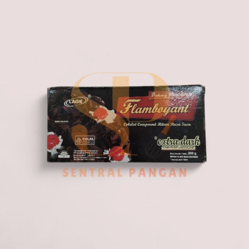 

L'AGIE FLAMBOYAN BAKING CHOCOLATE EXTRA DARK 250gr