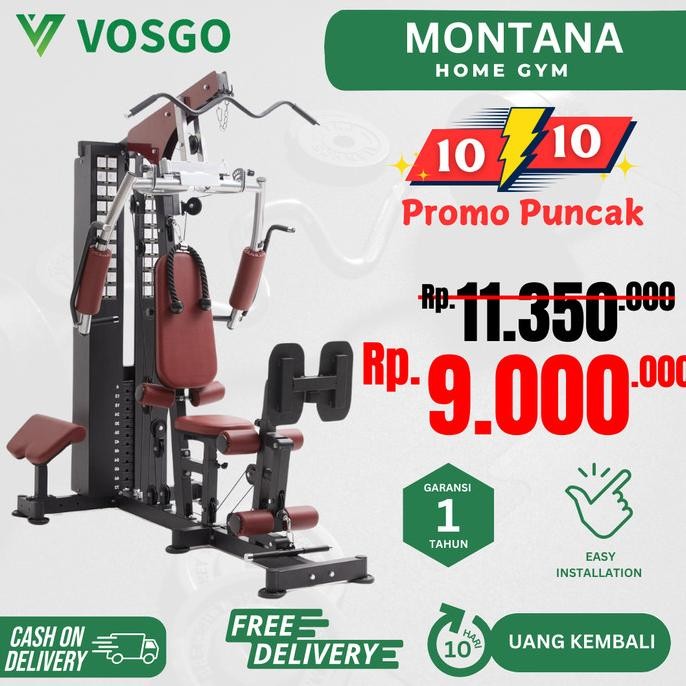 Alat Fitness Homegym 1 Sisi Montana Vosgo