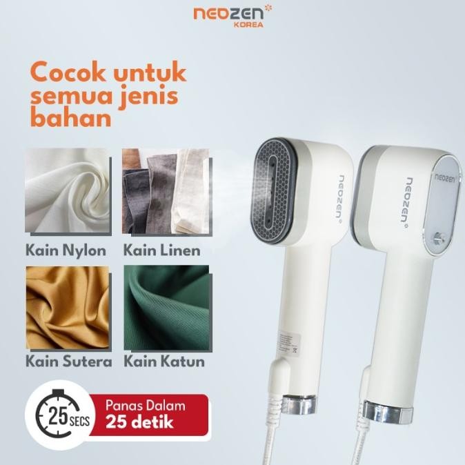 NEOZEN GARMENT STEAMER - Setrika Uap Portable Steam Iron