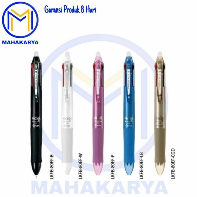 

NEW Pulpen Pilot Frixion 4 in 1 Erasable Pen / Frixion Bisa Dihapus